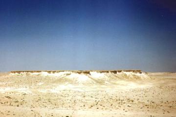 Wüste im Landesinnern von Katar