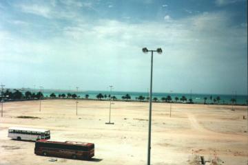 Strandpromenade in Dubai, VAE