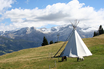 Indianerzelt, Wispile, Berner Oberland