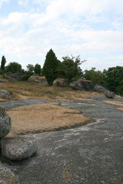 Aussichtspunkt auf Granitfelsen