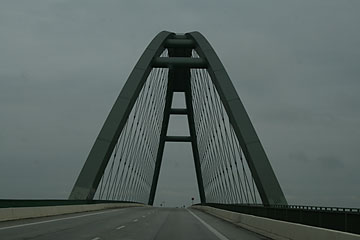 Fehmarnsundbrücke, Fehmarn