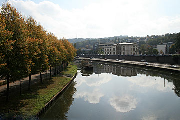 Die Saar bei Saarbrücken