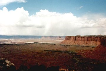 Trauf-Schichtstufe im Canyonlands, Utah