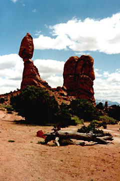 Balanced Rock, Arches Nationalpark, Utah