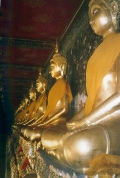 Buddha-Statuen in Bangkok